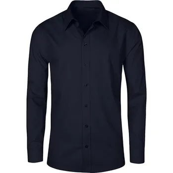 Promodoro Pánská košile s dlouhým rukávem E6310 Navy S