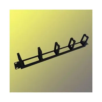 Rozvaděč Vyvazovací panel 19" 3x6cm Tvrdé oko Průchozí