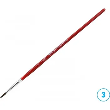 Umělecký štětec Štětec kulatý č. 3 LUMA