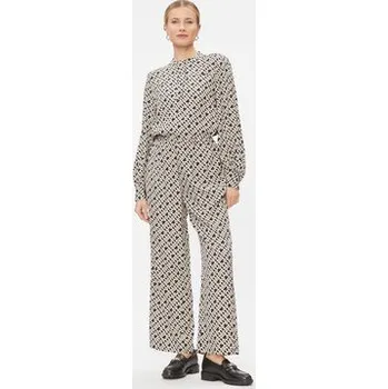 Dámské kalhoty Tommy Hilfiger Kalhoty z materiálu WW0WW41023 Barevná Relaxed Fit 40