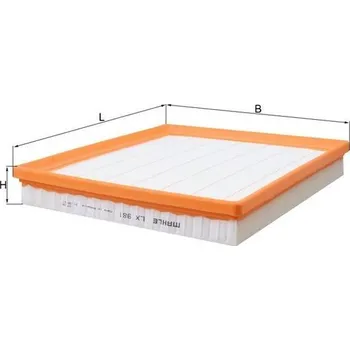 Vzduchový filtr Vzduchový filtr MAHLE LX 981