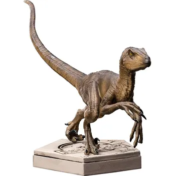 Figurka Iron Studios socha - Jurassic Park Icons - Velociraptor B, měřítko 1:6 - 13 cm