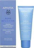 APIVITA Aqua Beelicious Comfort Hydrating Cream bohatý hydratační krém 40 ml