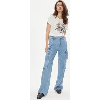 Pánské tričko Liu Jo T-Shirt TA4202 JS003 Écru Regular Fit XS