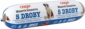 Krmivo pro psa Chejn Masová konzerva pro psy s droby a červenou řepou 10x 1 kg