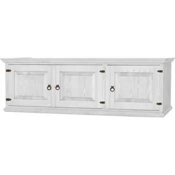 Komoda ARTEN (NANO Systems s.r.o.) Rustikální nástavec na skříň POPRAD NAD103 - borovice (bílý vosk)