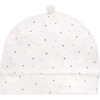 Kojenecká čepice PINOKIO ČEPIČKA PINOKIO, S PUNTÍKY ECRU, MAGIC VIBES Velikost: 74