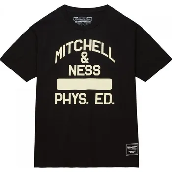 Pánské tričko Mitchell & Ness Phys Ed designové tričko M BMTR5545-MNNYYPPPBLCK L