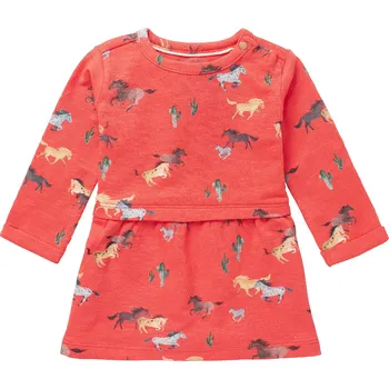 Kojenecké šaty ŠATY NOPPIES MUDAU, ČERVENÉ Velikost: 74