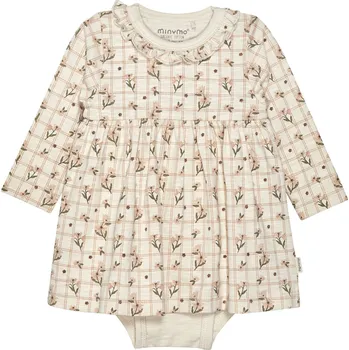 Kojenecké šaty ŠATY MINYMO S VŠITÝM BODY, SANSHELL Velikost: 62