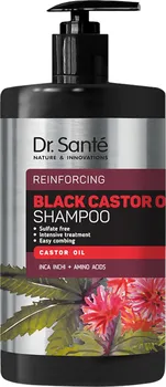 Šampon Dr. Santé Black Castor Oil posilující šampon pro šetrné mytí