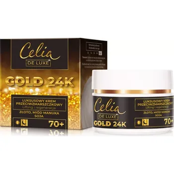 Celia Gold 24K Luxusní krém proti vráskám 70+ (Lifting a regenerace)