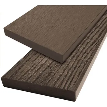 Plotovka WPC hladká; 85x13mm; Rovná; Palisandr Výška (mm): 3000