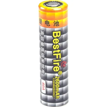 Článková baterie Akumulátor BestFire 18650 2600mAh 3.7V 60A el.cigarety X2315