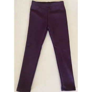 Dívčí zateplené legíny Topo in Fashion tmavě fialové velikost 152 (40170-927)