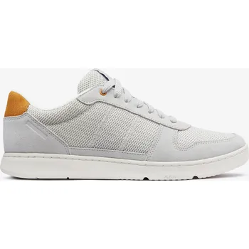 Pánské tenisky DECATHLON Pánské boty na chůzi Walk Protect Mesh 46 BÍLÁ|KAŠTANOVÁ|ŠEDÁ