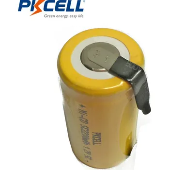 Článková baterie Akumulátor SC PKCELL Ni-Cd SC2200mAh 1,2V 5C s vývody