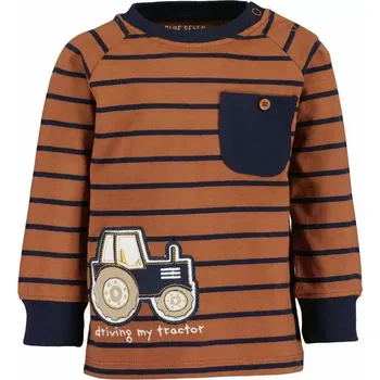 Chlapecké tričko Chlapecké pruhované triko s traktorem velikost 74 (977605)