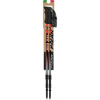 FIZAN Prestige Antishock Black/Red/Grey 2022 69-140cm Trekingová hůl FIZAN Prestige Antishock Black/Red/Grey 2022 69-140cm