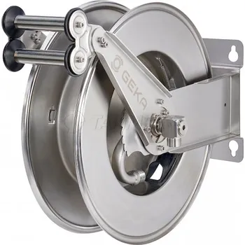 Držák na zahradní hadici Automatický naviják hadic GEKA plus EA15 - nerezový