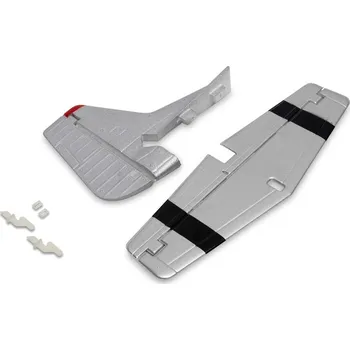 RC vybavení E-flite UMX P-51D Mustang 0.49m „Detroit Miss“: Ocasní plochy