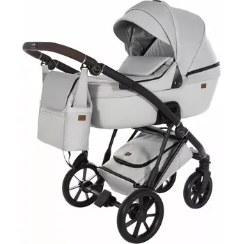 Kočárek Kombinovaný kočárek Jasmine Daisy Soft 2v1 06 Light Grey