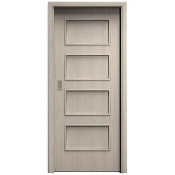 Interiérové dveře SAPELI SWING KOMFORT M19 - CPL LAMINÁT - POSUVNÉ DVEŘE VČ. ZÁRUBNĚ - Borovice bílá Průchozí šířka (cm): 80, Průchozí výška (cm): 197