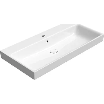 NUBES keramické umyvadlo 100x50cm, rektifikovaná verze, bílá ExtraGlaze