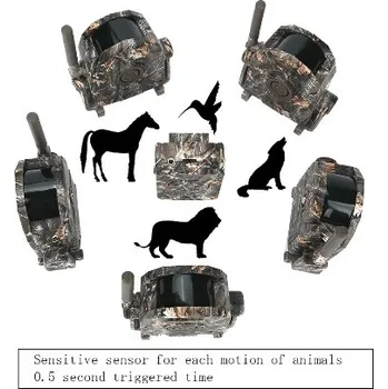 Sada domovního alarmu 360 stupňový Bestguarder SY007 Bezdrátový lov Trap Alarm House Zabezpečení ochrana poplach Wildlife Motion Trap