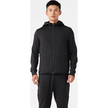 Pánská mikina KALENJI Pánská běžecká hřejivá mikina Kiprun Run 100 Warm M ČERNÁ