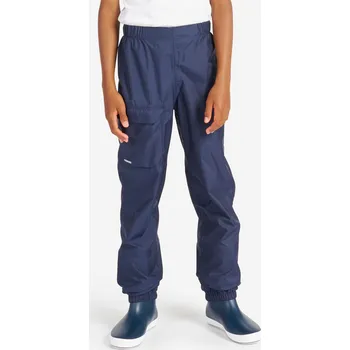 DECATHLON Dětské svrchní kalhoty na plavbu nepromokavé Sailing 100 8 LET MODRÁ