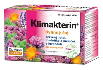 Léčivý čaj Dr. Müller Pharma Klimakterin bylinný čaj při menopauze 20x 1,5 g