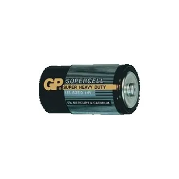 Článková baterie Baterie GP Supercell D R20, 1.5V, velké mono, 2pack