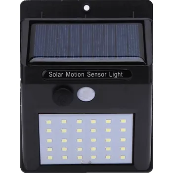 Venkovní osvětlení 30 LEDs Solární světlo PIR Pohybový senzor Venkovní pouliční osvětlení cesty Úsporná lampa