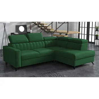 Sedací souprava Rohová rozkládací sedačka Levioseno 2RRLXP, Strana: Pravá 2r+R+LXp, Potah: Velluto 10 MIRJAN 5903211321498