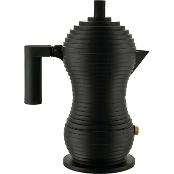 Kávovar Alessi, Moka konvička Pulcina 70 ml černá - Formadore