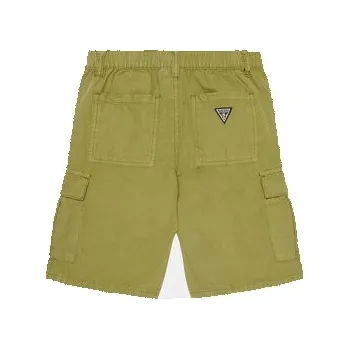 Guess Šortky z materiálu L4GD23 WBHQ0 Zelená Regular Fit 16Y