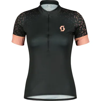 cyklistický dres Dámský dres na kolo Scott Endurance 20 Black/Crystal Pink 289430