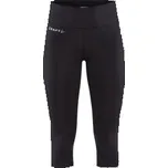 Craft ADV Essence Capri Tights 2 Women 999000 Black černá L