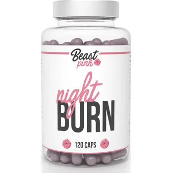 Spalovač tuku GymBeam BeastPink Night Burn 120 kapslí