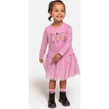 Dámské šaty Coccodrillo Úpletové šaty WC4129102CEN Růžová Regular Fit 74