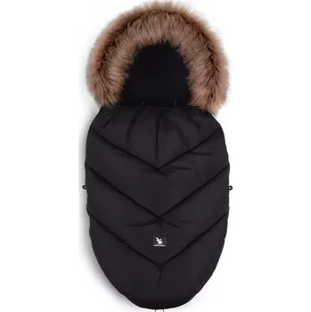 Fusak do kočárku Cottonmoose Yukon Black-černý