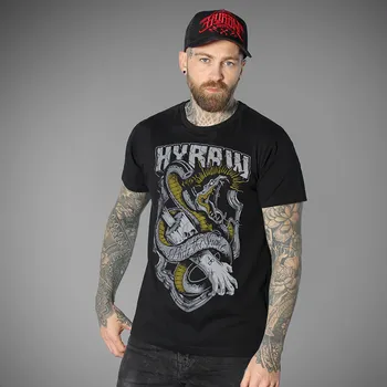 Pánské tričko tričko hardcore pánské - RIDE THESNAKE - HYRAW - SP24-M04 - 4XL