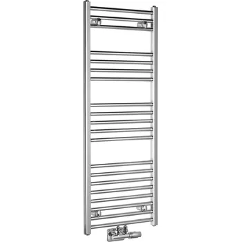 Radiátor ALYA otopné těleso rovné 400x1188mm, středové připojení, chrom