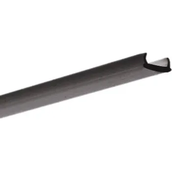 LED páska Ledshopik Difuzor KLUS PIKO-7 černý - Difuzor PIKO-7 černý - 1m