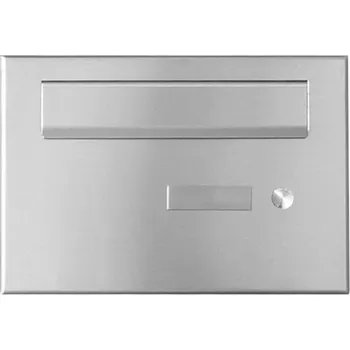 Poštovní schránka PSD-V 1x zvonek, 1x jmenovka; Hliník