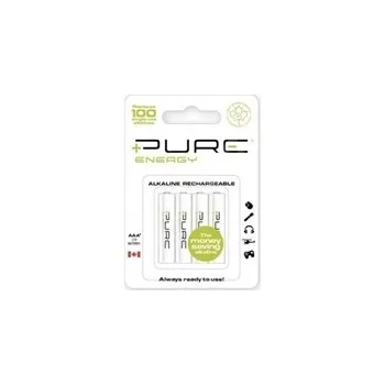 Článková baterie PURE ENERGY baterie RAM AAA 1,5V 4pck/BAL Alkalické nabíjeci