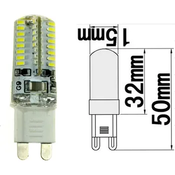 Žárovka LED žárovka G9 230V 64LED 3014 SMD