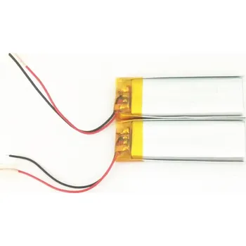 Článková baterie Akumulátor 3.7V 360mAh dobíjecí li Polymer lithium-iontová baterie pro bluetooth headset myš náramek náramkové hodinky 501646 051646