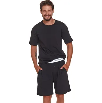 Pánské pyžamo Pánské pyžamo DOCTOR NAP PMB.4332 BLACK XL 0